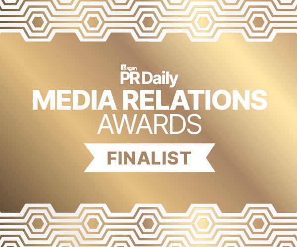 PR Daily Media Relations Awards Finalist